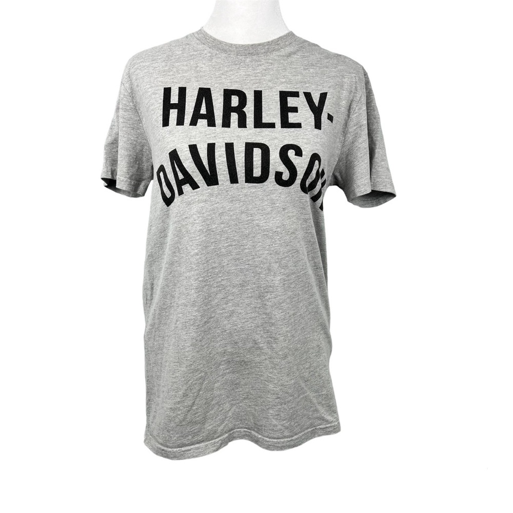 Harley Davidson Forever Racer Light Grey Heather Women’s Tee Size Small